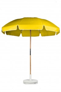 7.5′ BEACH UMBRELLA WITH FIBERGLASS SKELETON WITH VENT & VALANCE
Stock Fabric:$229.00
Custom Orders Available
