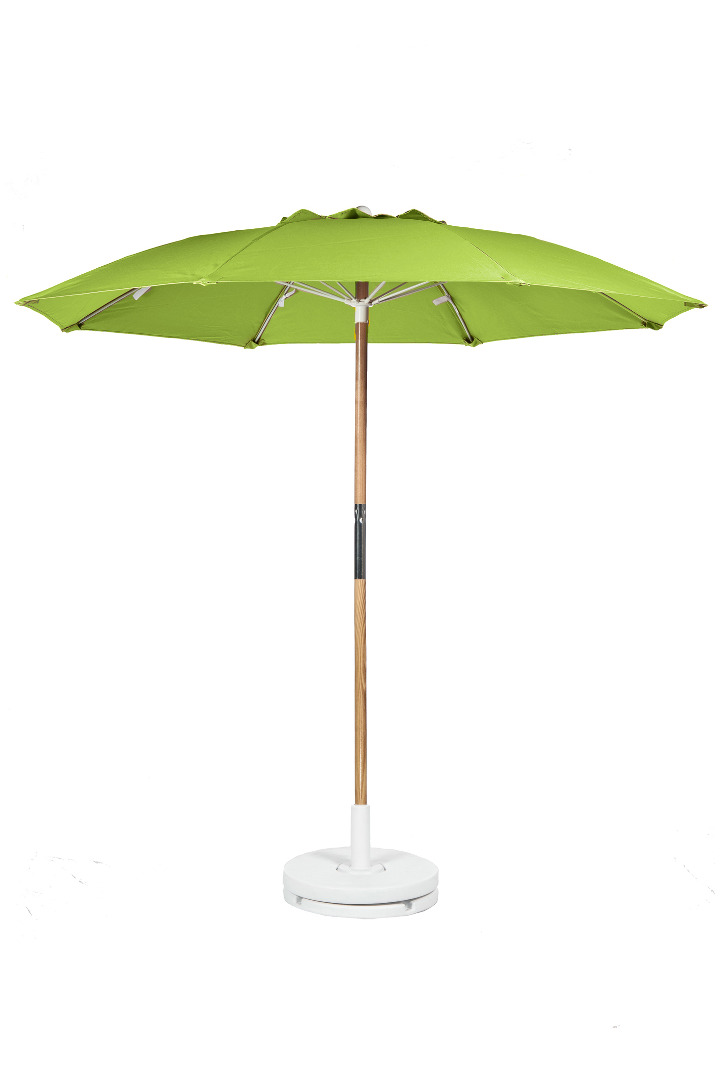 7.5′ BEACH UMBRELLA WITH FIBERGLASS SKELETON WITH VENT & NO VALANCE
Stock Fabric:$229.00
Custom Orders Available
