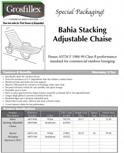 Bahia-Chaise