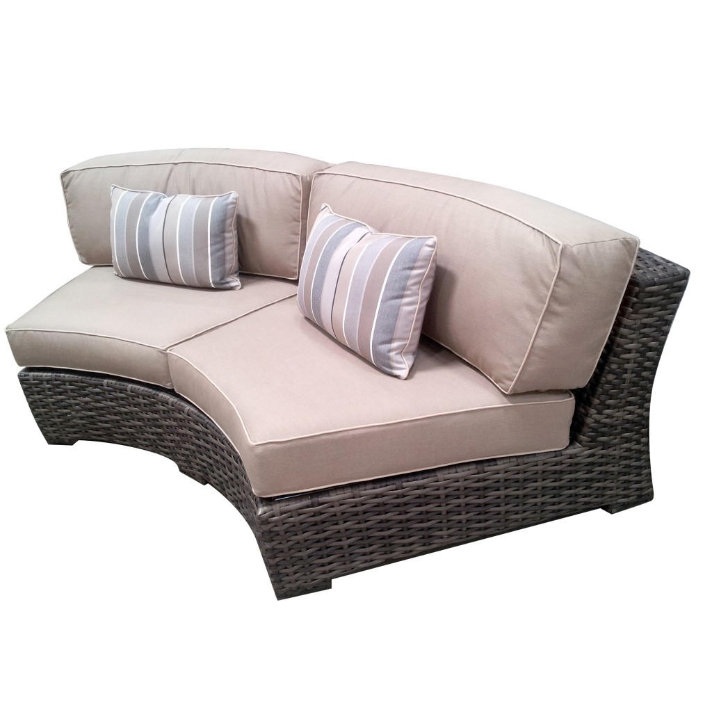 Catalina Crescent Sofa RC816 Commercial Outdoor Furniture