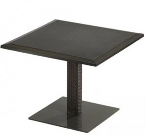 PEDESTAL DINING TABLE WITH WOVEN BASE
360936B
