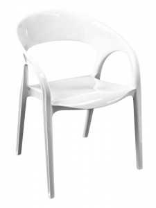 Peyton Arm Chair-White RC1150