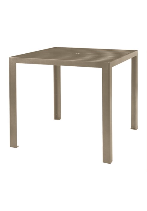 42″ SQ ALUMINUM SLAT COUNTER TABLE
872043U-34
ALSO AVAILABLE IN 36″ SQUARE
