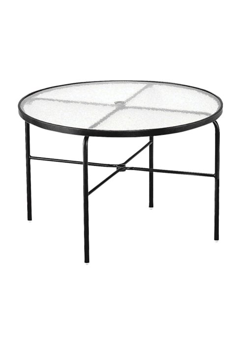 48″ ROUND ACRYLIC TABLE-ROUND TUBE
602048AU-28
ALSO AVAILABLE IN 42″ ROUND
