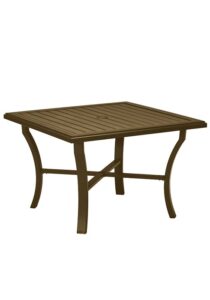 42″ SQAURE BANCHETTO TABLE
401143U
ALSO AVAILABLE IN 36″ & 48″ SQAURE
