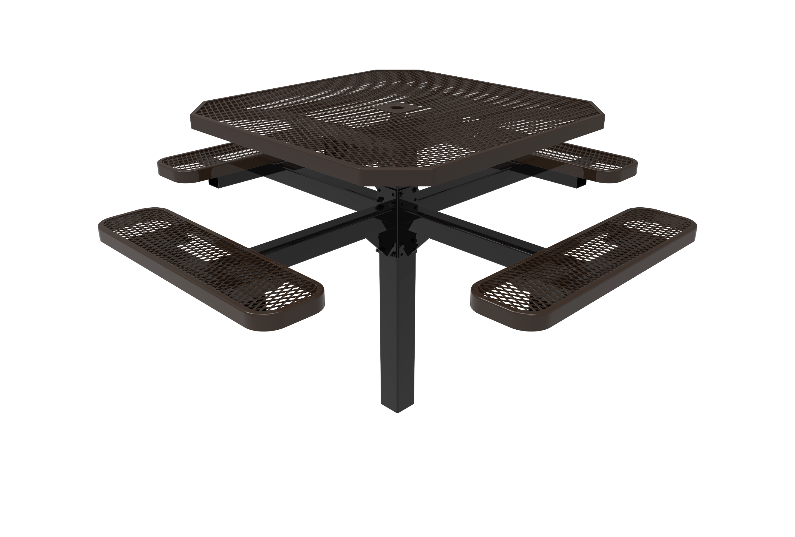 46″ Octagon Top Pedestal In Ground Table 4 Seat-Mesh
TOT46-C-12-000
Industry Standard Finish
$1309.00
TOT46-A-12-000
Advantage Premium Finish
$1589.00
