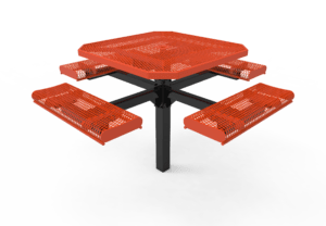 46″ Octagon Top Pedestal In Ground Table 4 Rolled Seat-Mesh
TOR46-C-12-000
Industry Standard Finish
$1609.00
TOR46-A-12-000
Advantage Premium Finish
$1919.00
