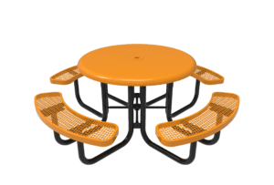 46″ Round Solid Picnic Table 4 Seat-Mesh
TRS46-C-04-000
Industry Standard Finish
$1249.00
TRS46-A-04-000
Advantage Premium Finish
$1669.00
