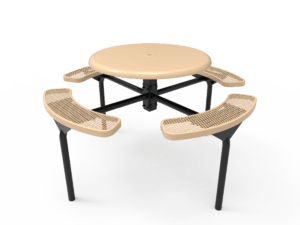 46″ Round Solid Top Nexus In Ground Table With 4 Seats-Mesh
TRS46-C-47-000
Industry Standard Finish
$1619.00
TRS46-A-47-000
Advantage Premium Finish
$2029.00
