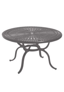 SPECTRUM 43″ ROUND CHAT TABLE
800186
SPEC SHEET
